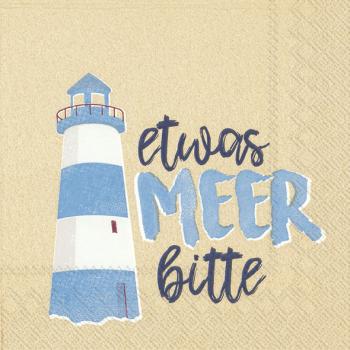 ETWAS MEER BITTE, Lunch Servietten, IHR Ideal Home Range